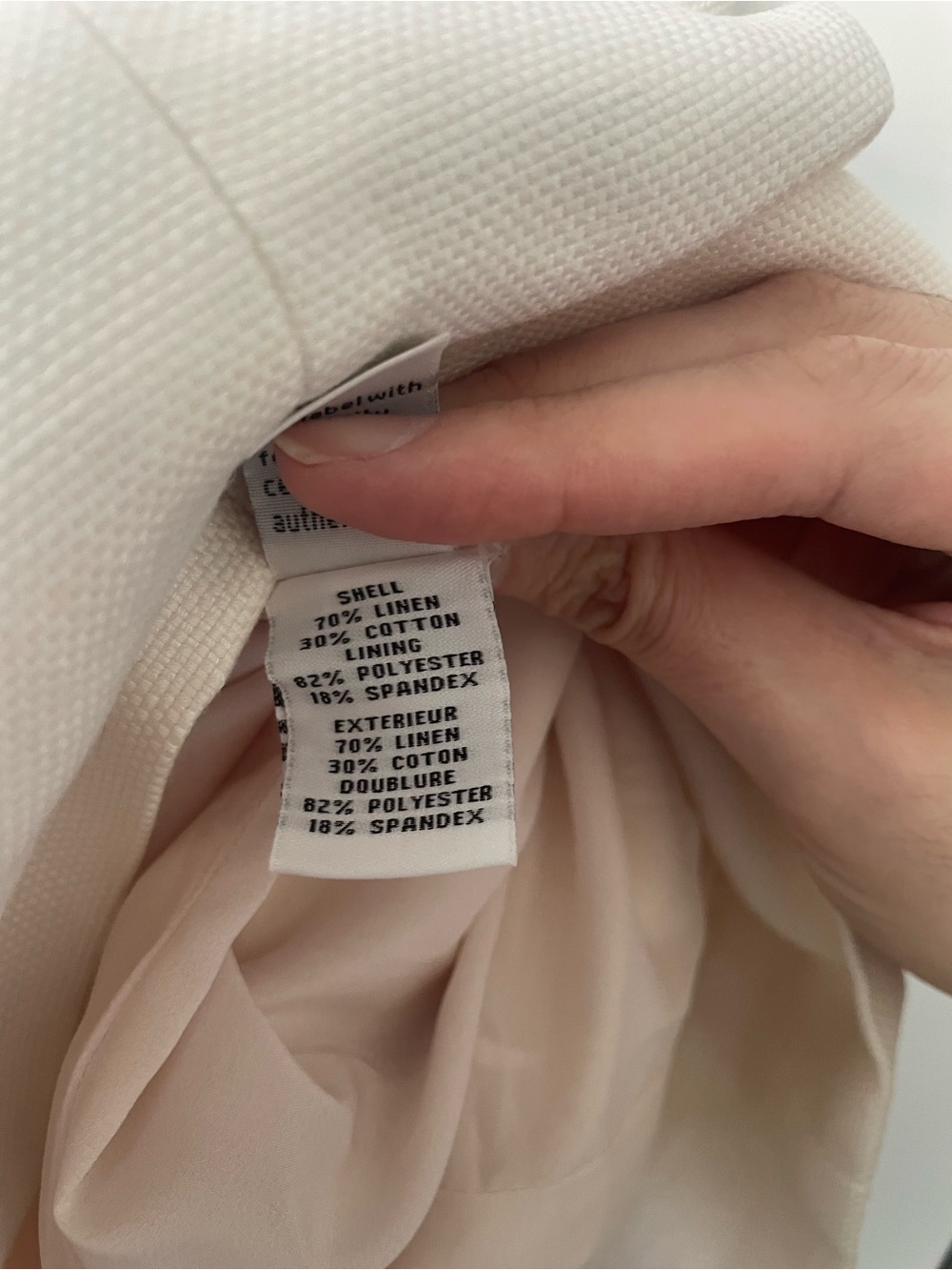 DVF Delian canvas linen peplum dress - Picture 7 of 11